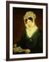 Portrait of a Lady, American School, 19th Century-null-Framed Giclee Print