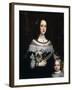 Portrait of a Lady and a Little Girl, C1660-Justus Sustermans-Framed Giclee Print