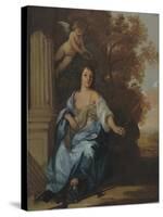 Portrait of a Lady as a Saint-Sir Peter Lely-Stretched Canvas