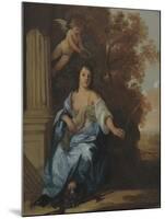 Portrait of a Lady as a Saint-Sir Peter Lely-Mounted Giclee Print