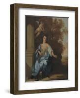 Portrait of a Lady as a Saint-Sir Peter Lely-Framed Giclee Print