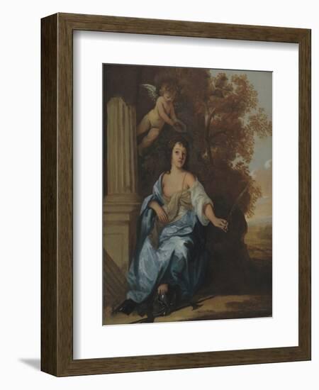 Portrait of a Lady as a Saint-Sir Peter Lely-Framed Giclee Print