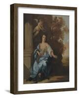 Portrait of a Lady as a Saint-Sir Peter Lely-Framed Giclee Print