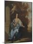 Portrait of a Lady as a Saint-Sir Peter Lely-Mounted Giclee Print