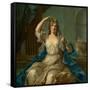 Portrait of a Lady as a Vestal Virgin, 1759-Jean-Marc Nattier-Framed Stretched Canvas