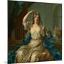 Portrait of a Lady as a Vestal Virgin, 1759-Jean-Marc Nattier-Mounted Giclee Print