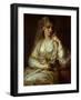 Portrait of a Lady as a Vestal Virgin, 1782 (Oil on Canvas)-Angelica Kauffman-Framed Giclee Print