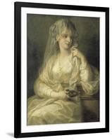 Portrait of a Lady As a Vestal Virgin-Angelica Kauffmann-Framed Giclee Print