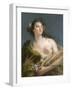 Portrait of a Lady as Flora-Giovanni Battista Tiepolo-Framed Giclee Print