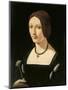 Portrait of a Lady as Saint Lucy-Giovanni Antonio Boltraffio-Mounted Giclee Print