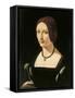 Portrait of a Lady as Saint Lucy-Giovanni Antonio Boltraffio-Framed Stretched Canvas