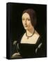 Portrait of a Lady as Saint Lucy-Giovanni Antonio Boltraffio-Framed Stretched Canvas