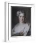 Portrait of a Lady, Bust Length in an Ermine-Trimmed Robe with Fleur-De-Lys, Diamond Clasp and…-Rosalba Giovanna Carriera-Framed Giclee Print