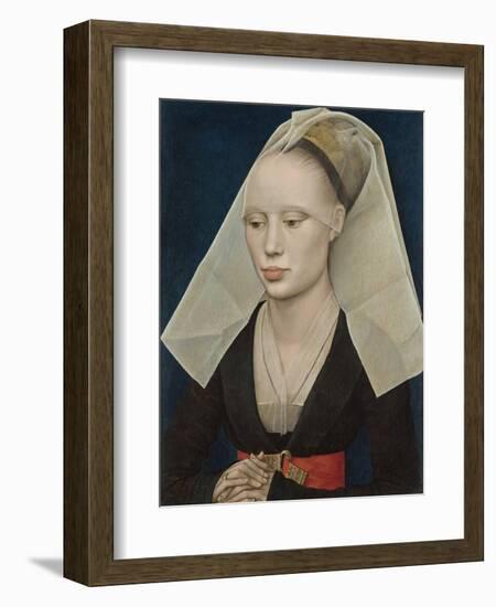 Portrait of a Lady, C. 1460-Rogier van der Weyden-Framed Art Print