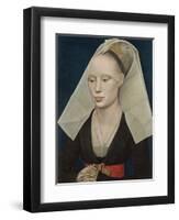 Portrait of a Lady, C. 1460-Rogier van der Weyden-Framed Art Print