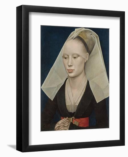 Portrait of a Lady, C. 1460-Rogier van der Weyden-Framed Art Print