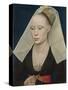 Portrait of a Lady, C. 1460-Rogier van der Weyden-Stretched Canvas