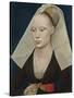 Portrait of a Lady, C. 1460-Rogier van der Weyden-Stretched Canvas