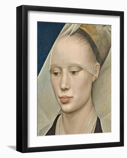 Portrait of a Lady, c.1460-Rogier van der Weyden-Framed Giclee Print