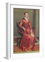 Portrait of a Lady, c.1555-60-Giovanni Battista Moroni-Framed Giclee Print