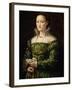 Portrait of a Lady, C.1560-Alessandro Allori-Framed Giclee Print