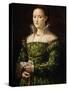 Portrait of a Lady, C.1560-Alessandro Allori-Stretched Canvas