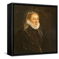 Portrait of a Lady, c.1570-1580-Jacopo Robusti Tintoretto-Framed Stretched Canvas