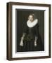 Portrait of a Lady, C.1630 (Oil on Oak Panel)-Nicolaes Eliasz-Framed Giclee Print