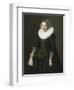 Portrait of a Lady, C.1630 (Oil on Oak Panel)-Nicolaes Eliasz-Framed Premium Giclee Print