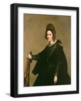 Portrait of a Lady, C.1630-Diego Velazquez-Framed Giclee Print