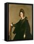 Portrait of a Lady, C.1630-Diego Velazquez-Framed Stretched Canvas