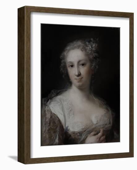 Portrait of a Lady, C.1730-40-Rosalba Giovanna Carriera-Framed Giclee Print