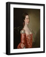 Portrait of a Lady, C.1760-Joseph Wright of Derby-Framed Giclee Print