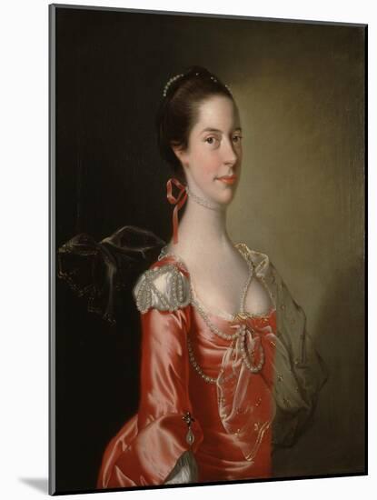 Portrait of a Lady, C.1760-Joseph Wright of Derby-Mounted Giclee Print