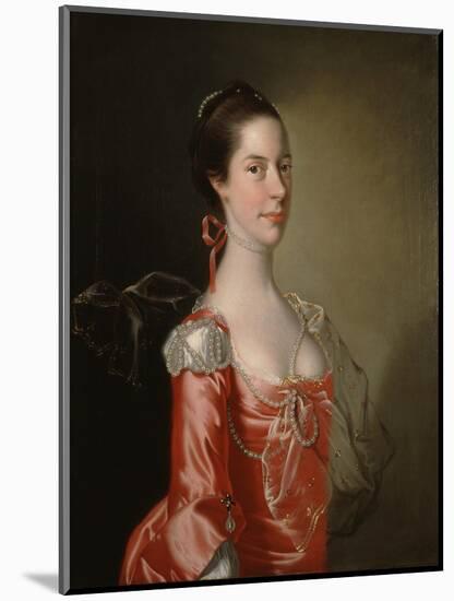 Portrait of a Lady, C.1760-Joseph Wright of Derby-Mounted Giclee Print