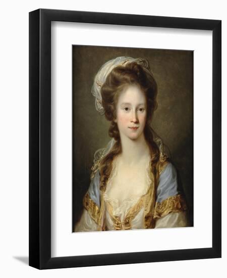 Portrait of a Lady, C.1780-Angelica Kauffmann-Framed Giclee Print