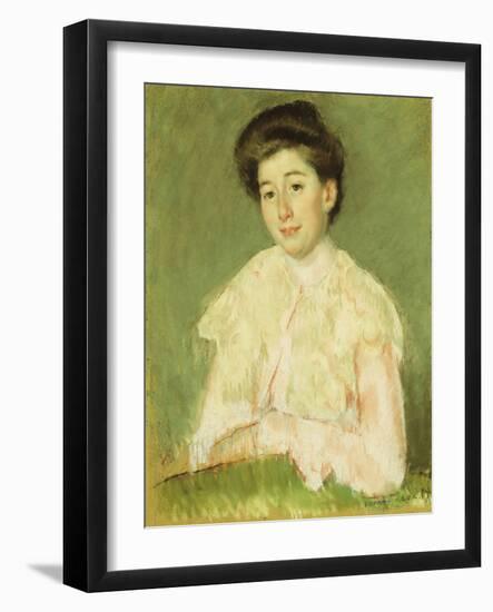 Portrait of a Lady, C.1890-Mary Cassatt-Framed Giclee Print