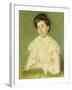 Portrait of a Lady, C.1890-Mary Cassatt-Framed Giclee Print