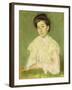 Portrait of a Lady, C.1890-Mary Cassatt-Framed Giclee Print