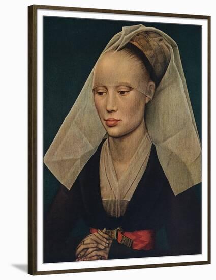 'Portrait of a Lady', c1460-Rogier van der Weyden-Framed Premium Giclee Print