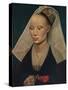 'Portrait of a Lady', c1460-Rogier van der Weyden-Stretched Canvas