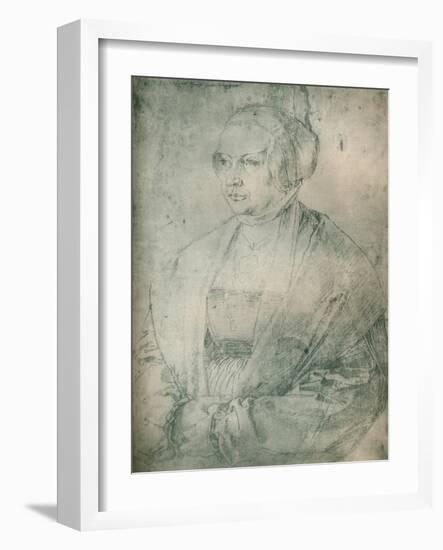 'Portrait of a Lady', c1500-1520, (1903)-Albrecht Durer-Framed Giclee Print