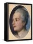 'Portrait of a Lady', c1751-Maurice-quentin De La Tour-Framed Stretched Canvas