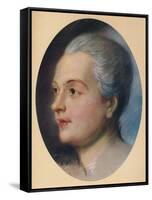 'Portrait of a Lady', c1751-Maurice-quentin De La Tour-Framed Stretched Canvas