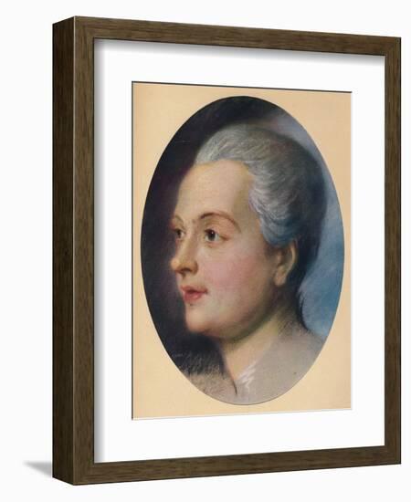 'Portrait of a Lady', c1751-Maurice-quentin De La Tour-Framed Giclee Print