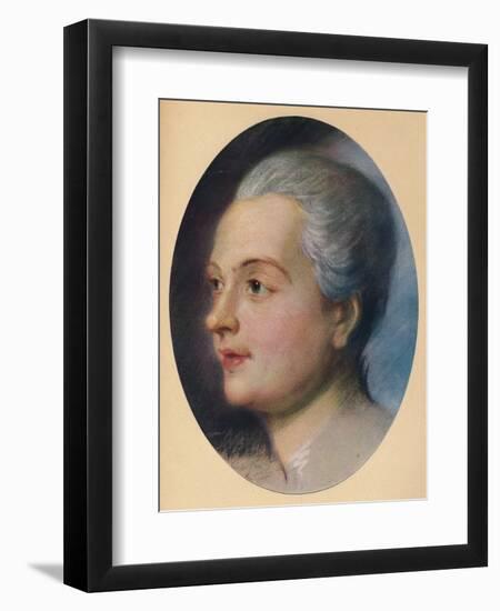 'Portrait of a Lady', c1751-Maurice-quentin De La Tour-Framed Giclee Print