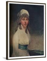 'Portrait of a Lady', c1790-John Hoppner-Framed Premium Giclee Print
