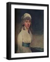 'Portrait of a Lady', c1790-John Hoppner-Framed Giclee Print