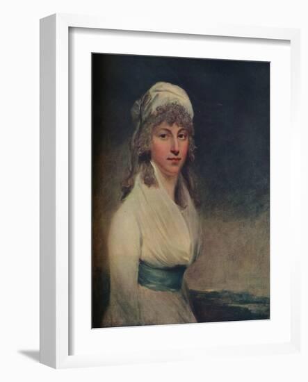 'Portrait of a Lady', c1790-John Hoppner-Framed Giclee Print