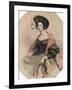 'Portrait of a Lady', c1855-John Absolon-Framed Giclee Print